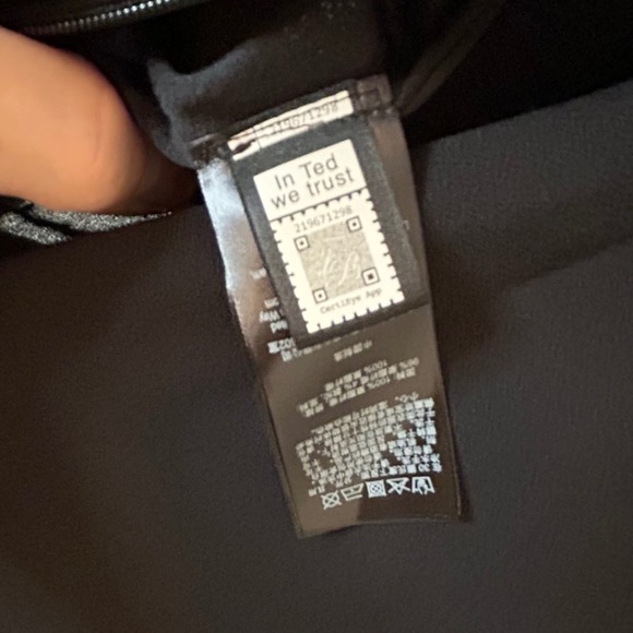 Ted Baker Janvier London Rhinestone Mesh Neck Black Jumpsuit Formal Party NWT - Picture 11 of 16